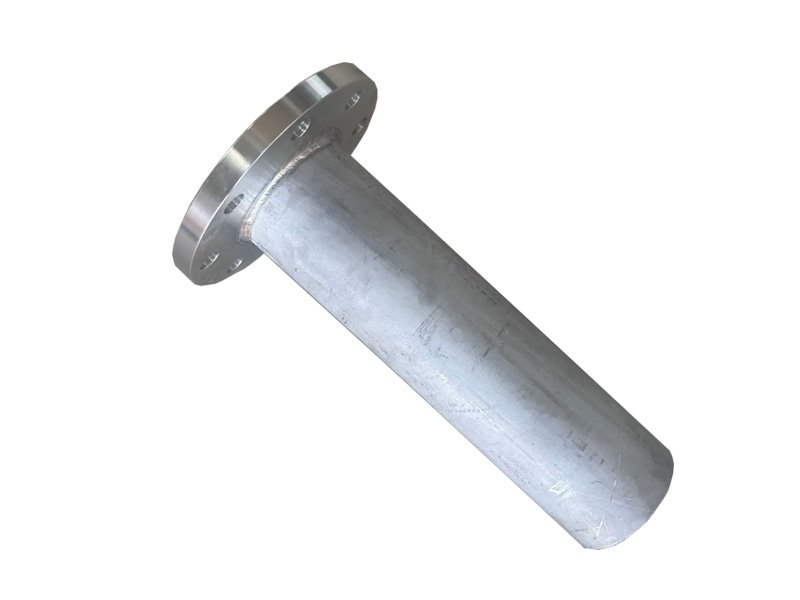 Single flange short pipe