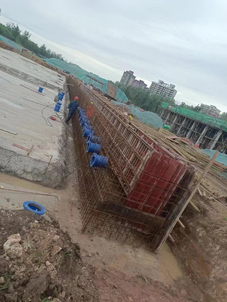 Flexible Waterproof Sleeve Pre-embedded Application in Water Treatment Projects
